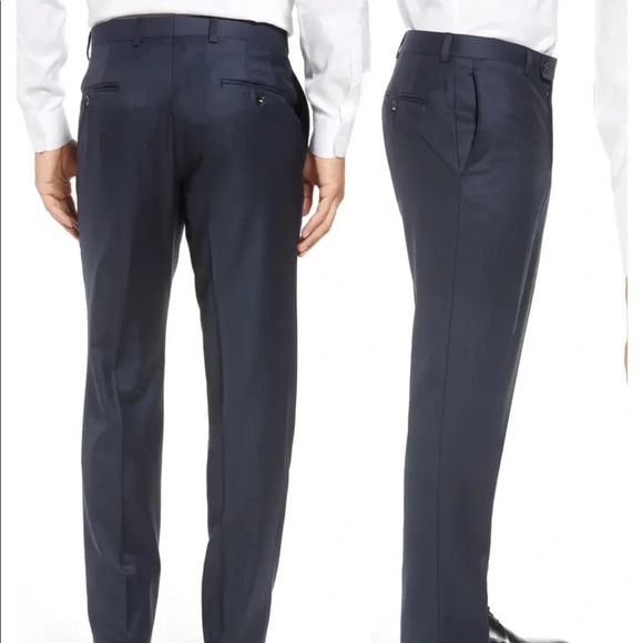 Ted Baker London Jefferson wool trouser 35 Reg 35 x 30 - Picture 2 of 5